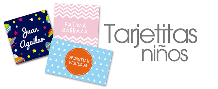 Tarjetitas De Ni�os